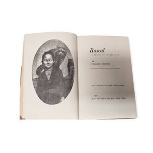 Vintage Rascal A MEMOIR OF A BETTER ERA by Sterling North 1963 Hardback Book